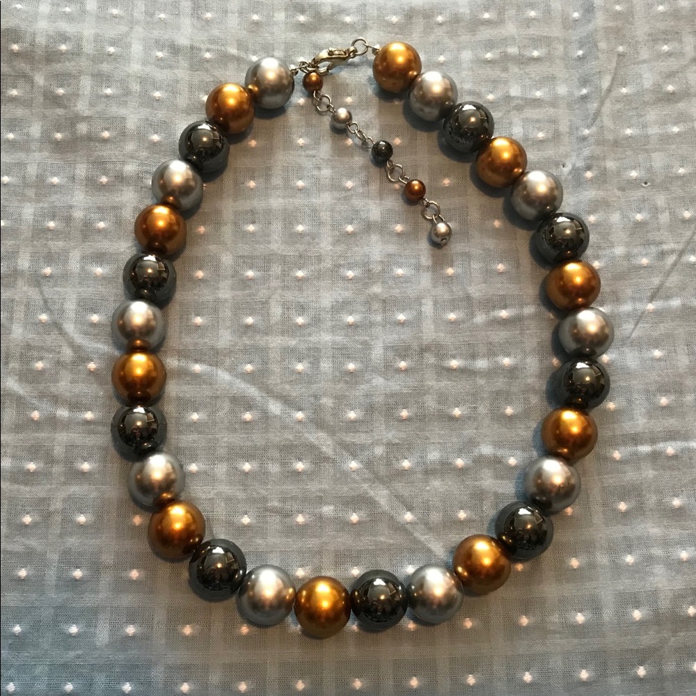 Tri Color Fashion Pearls
